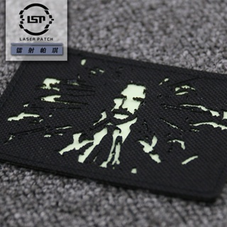 【Customized】แพทช์เวลโคร ลายตราสัญลักษณ์ John Wick Morale 3D สําหรับตกแต่งเสื้อแจ็กเก็ตยีน กระเป๋าเป้สะพายหลัง