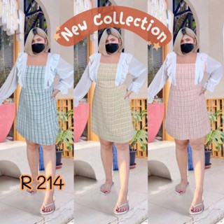 214.R ชุดเดรสออกงานสาวอวบ เดรสผ้าทอแขนซีทรู รุ่นระบายข้าง