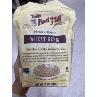 Premium Quality Wheat Germ ( Bob’s Red Mill ) 340 G. จมูกข้าวสาลี 100% วีท เจิร์ม ตราบ๊อบส เรด มิลล์