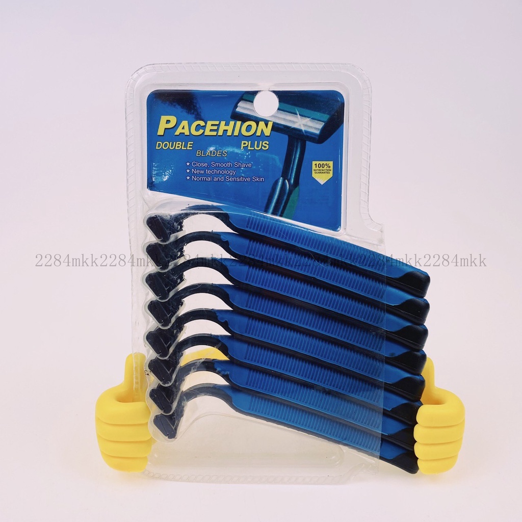 มีดโกนพร้อมด้าม 1แพ็คมี8ด้าม คละสี NO.2284