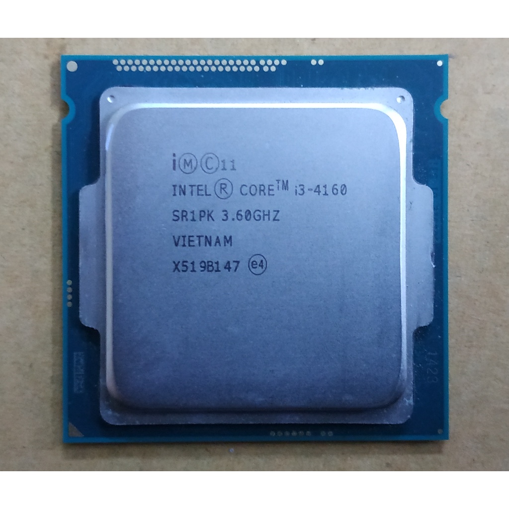 CPU i3 - 4160  Haswell (LGA1150  3.60GHz Cach 3 MB 2 core 4 Threads) มือสอง