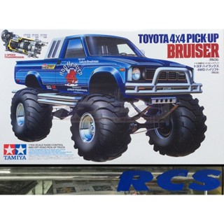 🏁 TAMIYA 58519 ชุดคิท TOYOTA 4×4 PICK-UP BRUISER (RN36) ต้องไปสร้างและทำสีเอง