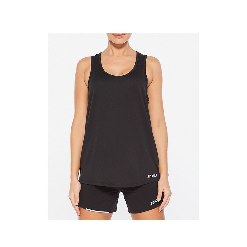 2XU XVENT G2 SINGLET เสื้อแขนกุดผู้หญิง รุ่น WR6353A-BLKSRF