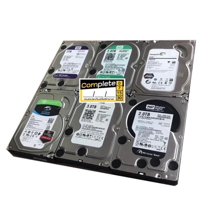 โปรโมชั่นHDD/2TB/WD/Seagate/Desktop/SKYHAWK+แถมสายSATA