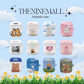 [พร้อมส่ง] യ. Theninemall Airpods 1/2 , pro , 3 , pro 2 Hard case • ของแท้จากเกาหลี •