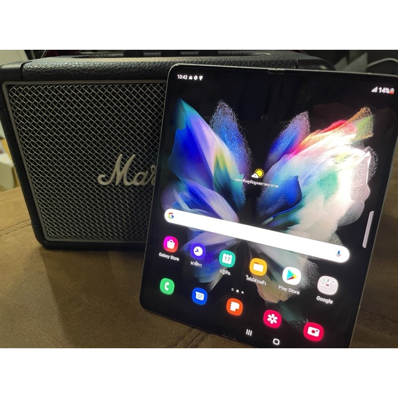 Samsung Z Fold 3 5G 12/256GB เครื่องแท้ศูนย์ไทย เดิมๆ มือสอง สภาพสวยไร้ที่ติ ใช้งานปกติ