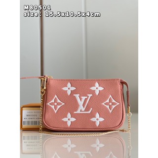 พรี​ ราคา 3400 Lv Louis Vuitton victorine M80501 หนังวัว กระเป๋าโซ่ กระเป๋าสะพายไหล่ 15.5*10.5*4cm