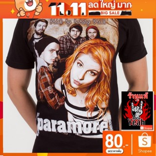 เสื้อวง Paramore เสื้อลาย พาร์อะมอร์ เสื้อผ้าแฟชั่น เสื้อวิ่ง เสื้อวินเทจ RCM1065