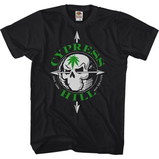 Cypress Hill T-Shirt เสื้อผู้ชายเท่ เสื้อยืด