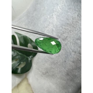 Lab created columbian Green emerald Hardness corundum 9 beioleyte