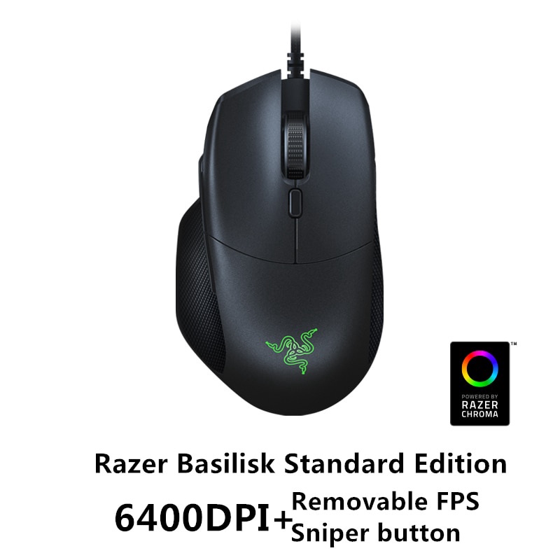 razer basilisk Essential เมาส์ออปติคอลเซนเซอร์ 7 programmable buttons/6400 dpi #4
