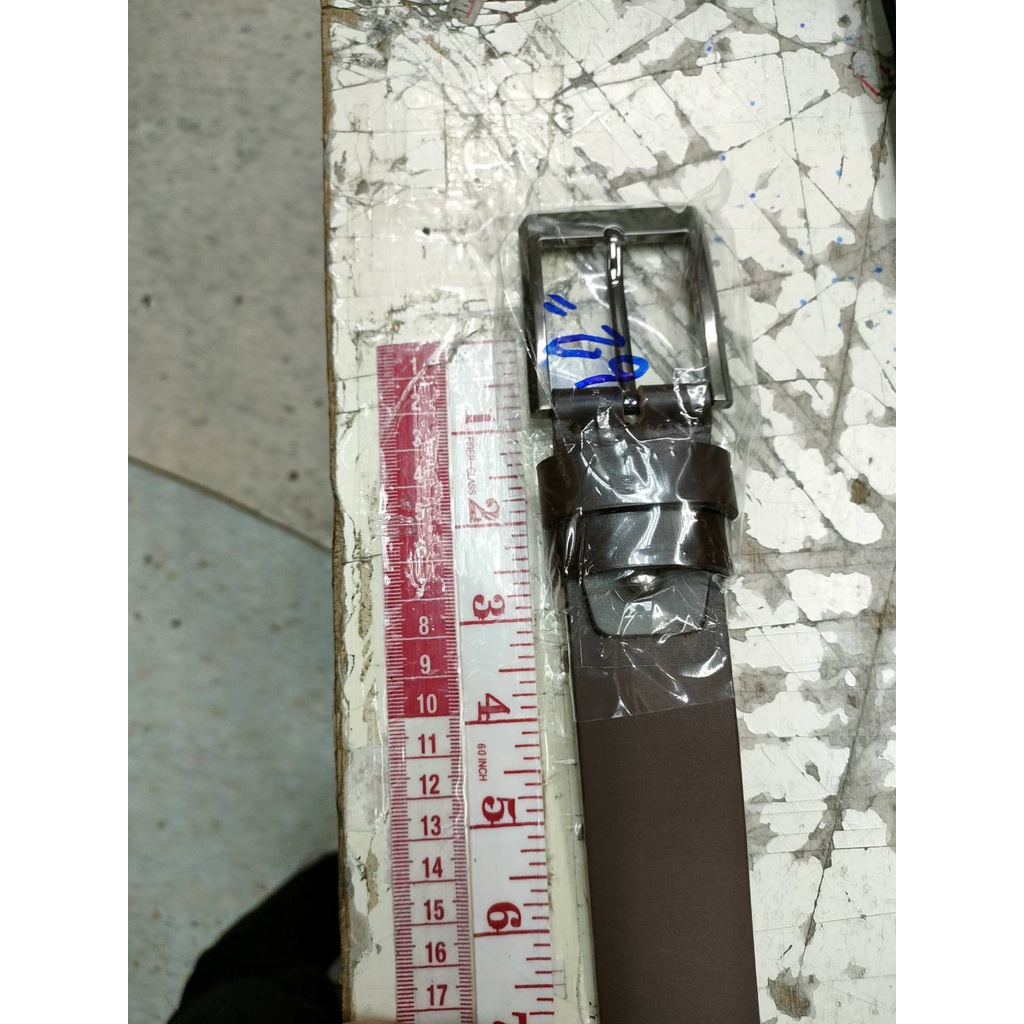 ไซส์ยาวพิเศษ 55-68 นิ้ว เข็มขัดหนังวัวแท้หนา สำหรับคนไซส์ใหญ่ เข็มขัดคนอ้วน  ยีห้อ Kharis งานไทย100% รับประกันหนัง - รูปที่ 2