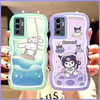 เคส Vivo V23E 5G เคสโทรศัพท์มือถือ tpu ป้องกันการตก ลายการ์ตูนหยัก สําหรับ Vivo V23E 5G V23E