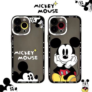 เคสโทรศัพท์มือถือ TPU ใส แบบนิ่ม ลายการ์ตูนดิสนีย์ มิกกี้ เมาส์ สําหรับ IPhone 14 Plus 13 12 Pro Max 13 12 11 Mini 6 6s 7 8 Plus XR X XS Max