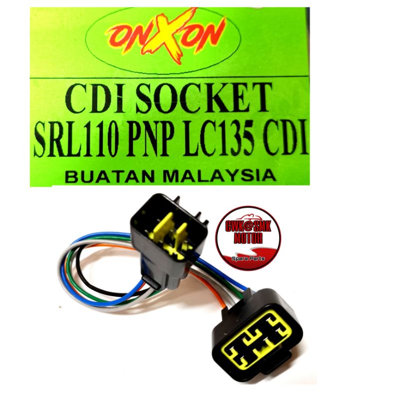 SRL110 PNP LC135 CDI SOCKET