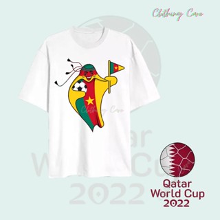 PRIA Adult Tops FIFA World Cup 2022 Qatar World Cup T-Shirt Cameroon Flag Cameroon T-Shirt World Cup Shirt Cameroon Shir