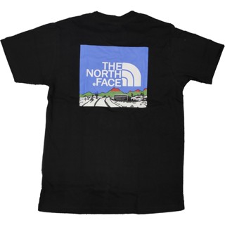 THE NORTH เสื้อยืดแขนสั้นคู่รักแนวสตรีท