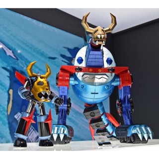 หุ่นเหล็ก Soul of Chogokin - GX-100 Gaiking &amp; Daiku Maryu (with Initial Release Bonus Item) by Bandai (มีกล่องน้ำตาล)