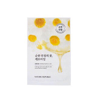 nature republic chamomile calming mask sheet 1ea