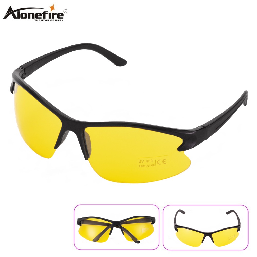 Alonefire แว่นตาป้องกันรังสีอัลตราไวโอเลต UV400 365-395nm