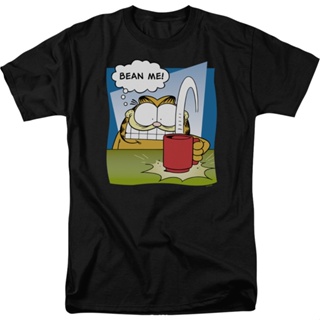 Bean Me Garfield T-Shirt เสื้อคนอ้วน เสื้อยืดผู้หญิง เสื้อสีขาว