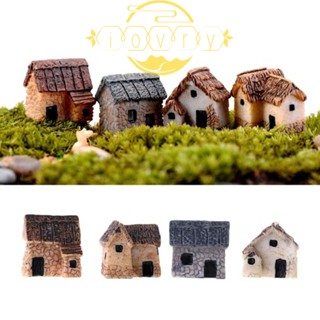 Ivory บ้านหินจิ๋ว แนววินเทจ สําหรับตกแต่งสวน 4 ชิ้น