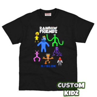 เสื้อยืด พิมพ์ลาย Rainbow Friends พรีเมี่ยม สําหรับเด็ก