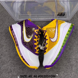 [ฉลากจริง Nk] Air LeBron 7 James 7th Generation รองเท้าผ้าใบลําลอง ระบายอากาศ สําหรับผู้ชาย เหมาะกับการเล่นบาสเก็ตบอล729545