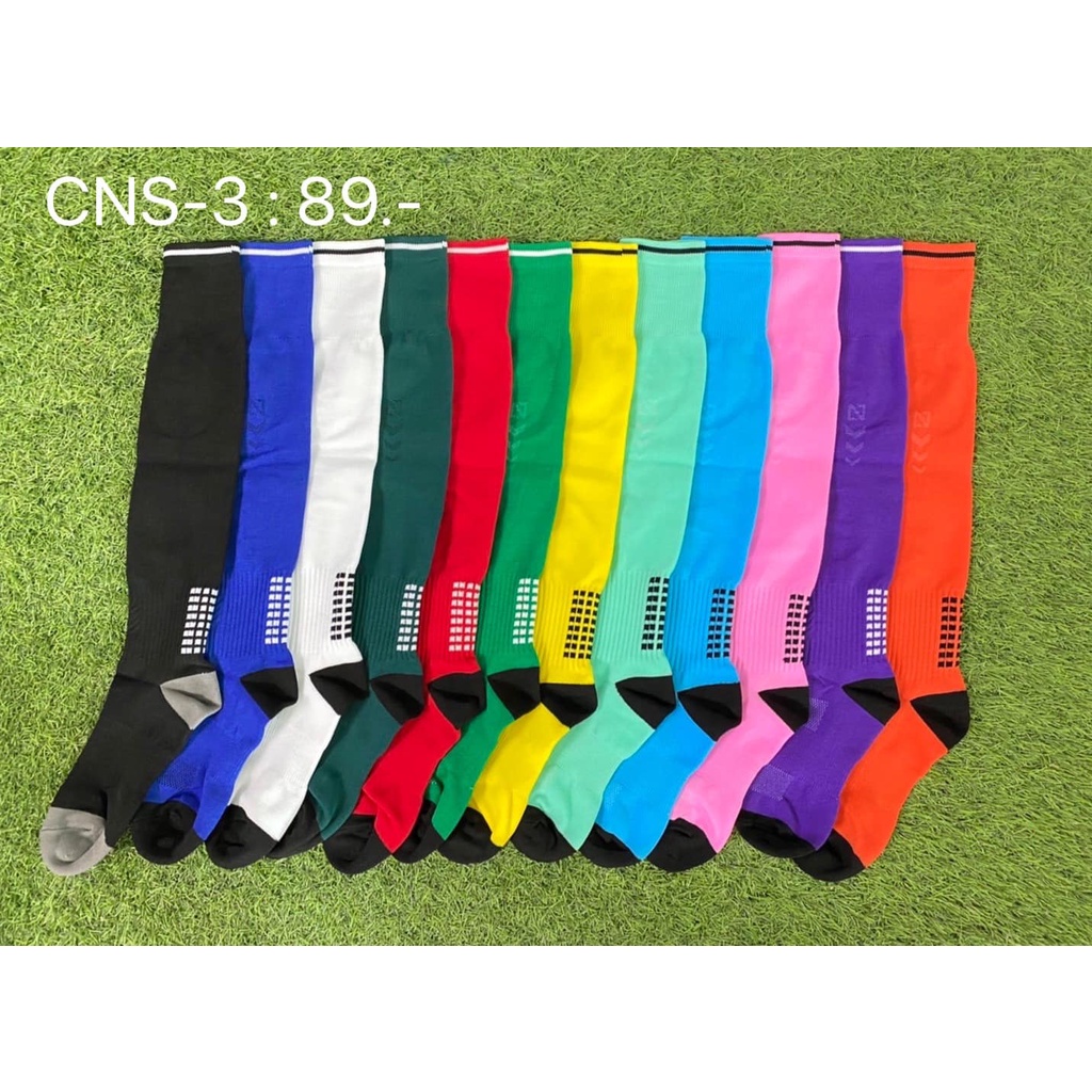 CNS-3 ถุงเท้าฟุตบอล สีล้วน แบบยาว ไม่มีโลโก้ที่เด่นชัด Connect Sport ราคา ถูกที่สุด ดีลบีเคเค แกลเลอรีภาพที่ 4