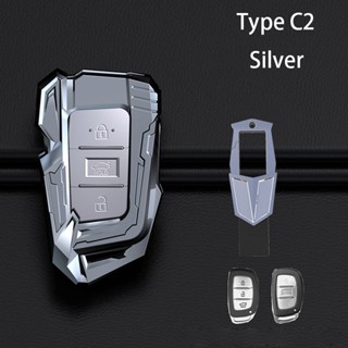 For Hyundai Tucson Creta Ix25 I20 I30 HB20 Elantra Verna Sonata Mistra Zinc Alloy Car Key Case Cover  Car Key Shell Prot