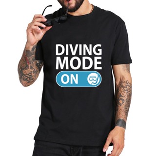 เสื้อยืด พิมพ์ลาย Love Scuba Dive สไตล์วินเทจ แฟชั่นสําหรับผู้ชาย