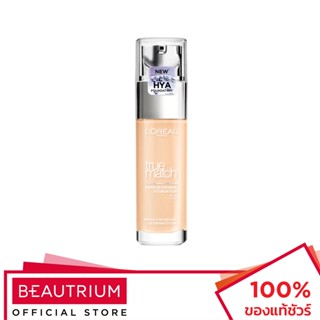 LORÉAL PARIS True Match Liquid Foundation รองพื้น 30ml