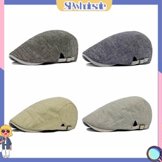 (SPwholesale) Men Vintage Cowboy Retro Cotton Cap Duckbill Beret Sunhat Casual Hip Hop Hat