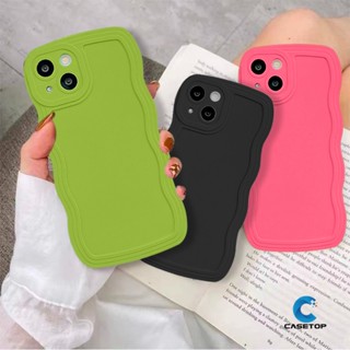 เคสโทรศัพท์มือถือ Tpu นิ่ม ขอบหยัก สีแคนดี้ เรียบง่าย สําหรับ Samsung A13 A04s A03 A50s A50 A03s A53 A32 A23 A52 A33 A51 A20 A02s A52s A30s A31 A12 A20s A21s A22 A11 A30