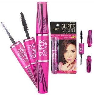 Super Model Miracle Lash Mascara (Black)มิสทิน ซุปเปอร์ โมเดล มิราเคิล แลช มาสคาร่า 5.5g