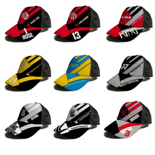 หมวกกีฬาบาสเก็ตบอล Nba กันแดด เหมาะกับใส่กลางแจ้ง