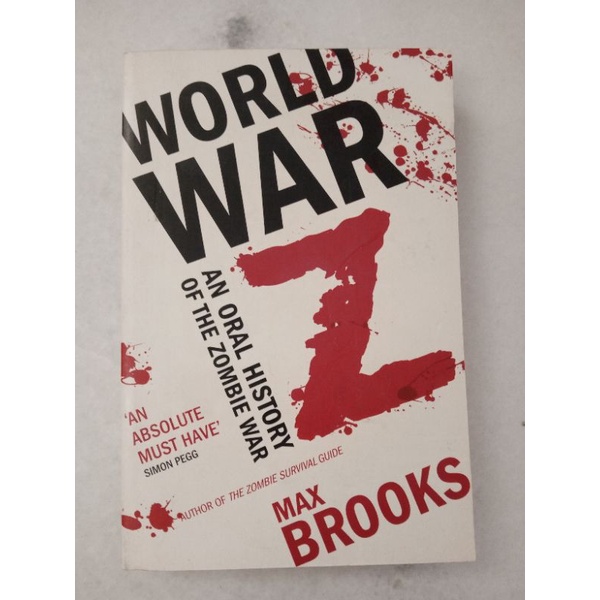 [หนังสือก่อนรัก] Max Brooks - World War Z: ประวัติศาสตร์ช่องปากแห่งสงครามซอมบี้