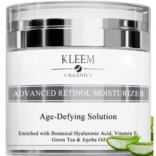 Pure Anti-Wrinkle Face &amp; Neck Retinol Cream with Hyaluronic Acid - Premium Anti-Aging Face Moisturizer