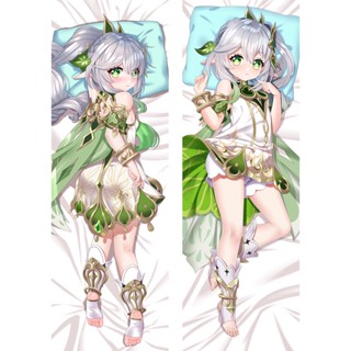 ปลอกหมอนโซฟา แบบนิ่ม ลายการ์ตูนอนิเมะญี่ปุ่น Genshin Impact Nahida Dakimakura ขนาด 50x150 ซม.