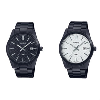 CASIO นาฬิกาข้อมือผู้ชาย สายแตนเลส รุ่น MTP-VD03B, MTP-VD03B-1A, MTP-VD03B-7A