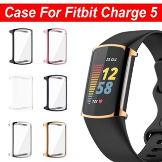 เคสกันรอยหน้าจอ แบบเต็ม สําหรับ Fitbit Charge 5