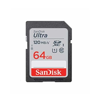 SanDisk Ultra SDXC, SDUNB 64GB, C10, UHS-I, 140MB/s R, 4x6, 10Y ME6-000965 การ์ดความจำ