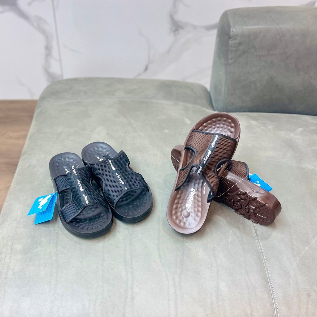 Aerosoft [Ae103 size 38-46 🎈รองเท้าแตะลำลองแบบสวม 5103 4141 4142 รองเท้าสุขภาพ Arch Support เบาสบาย
