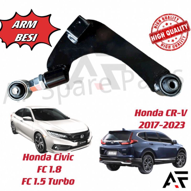 Honda Racing ด้านหลัง Camber แขน Honda Civic FC 1.5Turbo,FC 1.8,CRV ด้านหลังปรับ Camber แขนควบคุมแขน