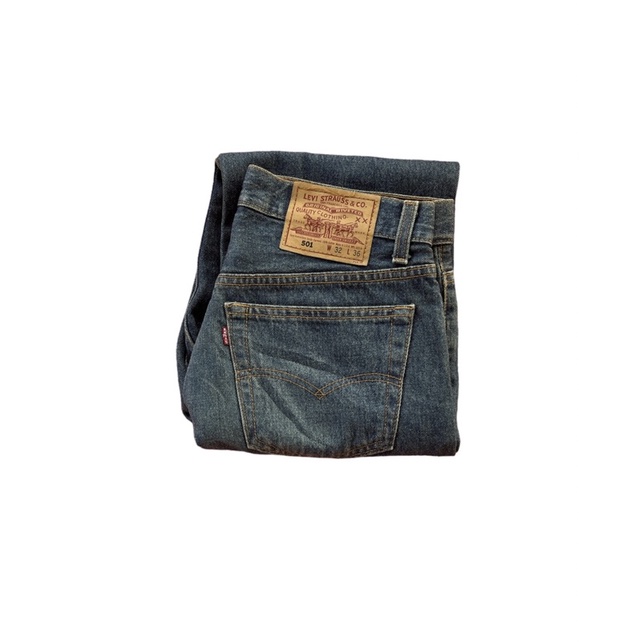 Levi's 501 made in usa กระดุม 544