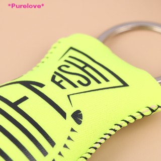 Purelove&gt; ใหม่ พวงกุญแจ รูปธงปลา อุปกรณ์เสริม สําหรับว่ายน้ํา