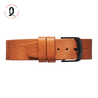 KNOT | สายนาฬิกาข้อมือ Tochigi leather Straight shape ของแท้ (ผลิตในประเทศญี่ปุ่น ) Made in Japan รุ่น ST1-18OKBK