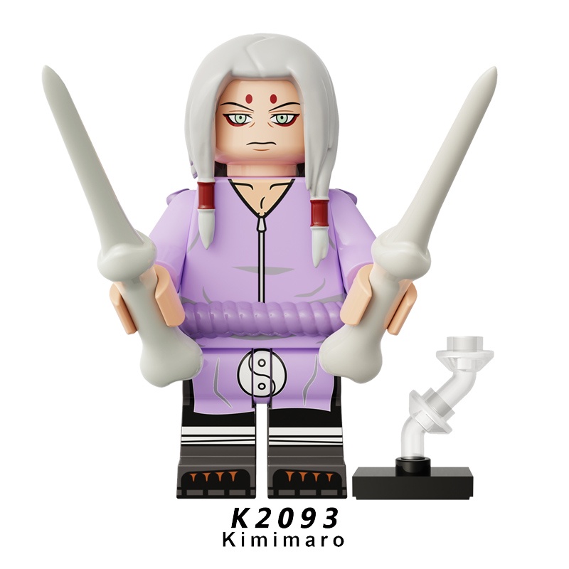 ฟิกเกอร์ Kimimaro Kaguya Clan ขนาดเล็ก สไตล์ญี่ปุ่น ของเล่นสําหรับเด็ก