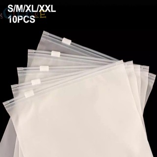 [ FAST SHIPPING ]Storage Bag EVA Frosted White S/M/L/XL Transparent 10PCS Storage Supplies