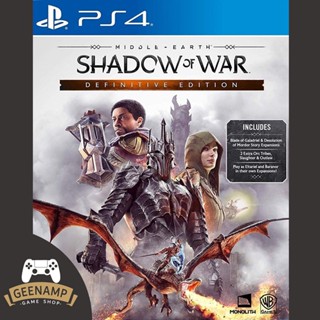 (โค้ดshopee 20DDXTRA915 ลด20%) PS4 [มือ1] MIDDLE-EARTH : SHADOW OF WAR : Definitive Edition (R3/ASIA)(EN) รวม DLC